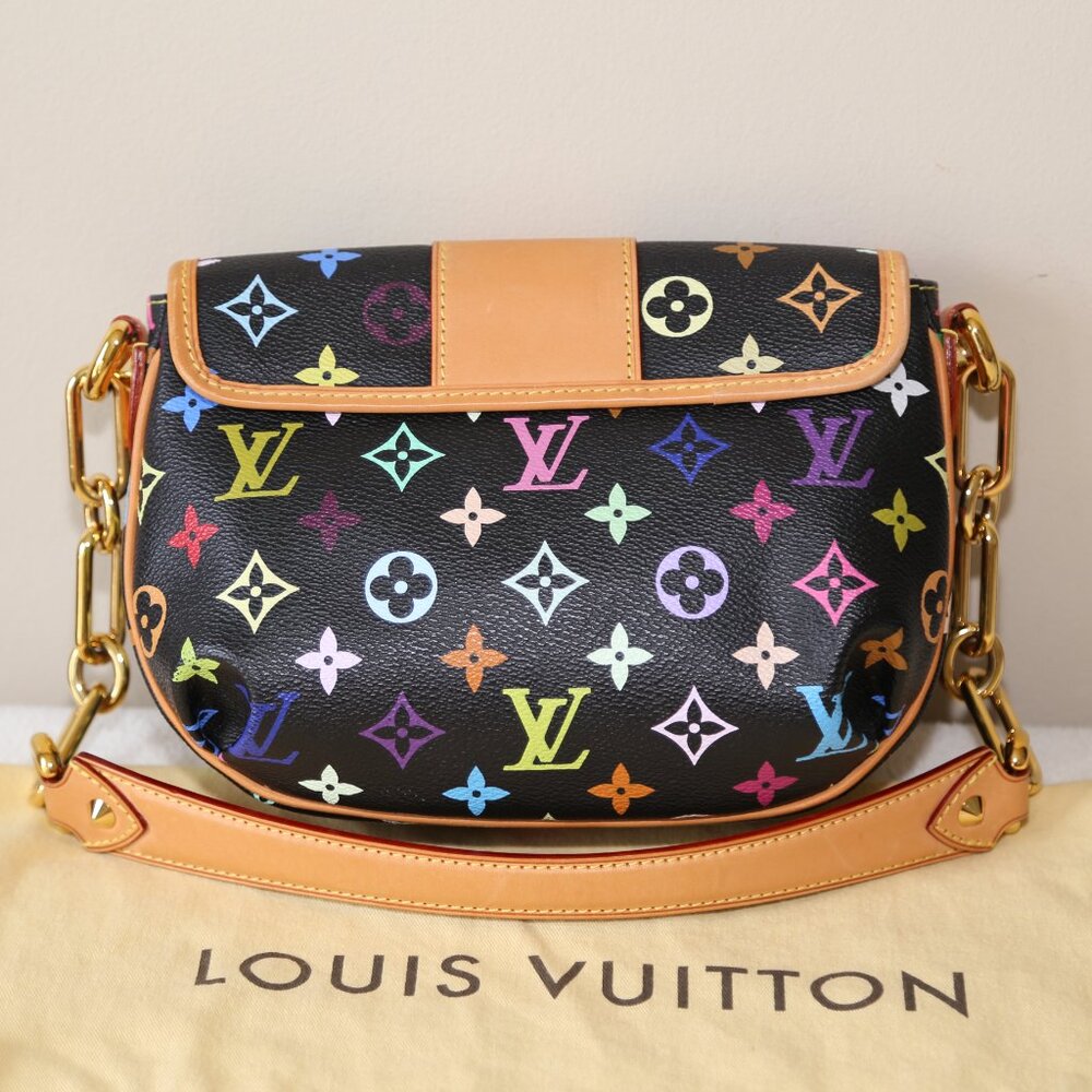 AUTHENTIC Louis Vuitton Patti Black Multicolor Bag Limited Edition! - Picture 3 of 13